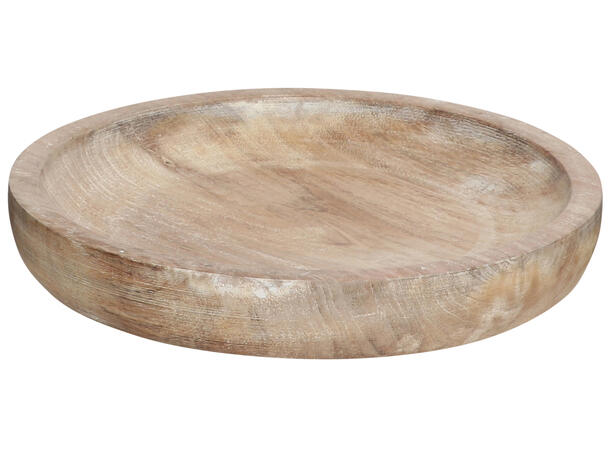 Brett fat av mangotre 25x4cm 