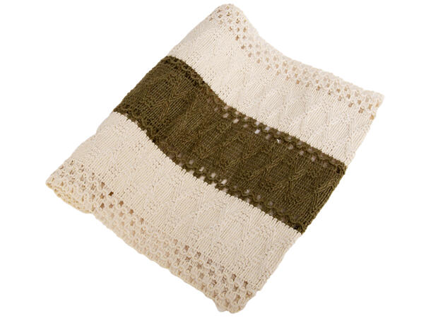 Brikke vevd bomull/lin grønn 30x48cm 40% bomull 40 % polyester 20 % lin 