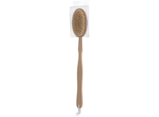 Børste skrubb m/trehåndtak 43cm Avtakbart børstehode 