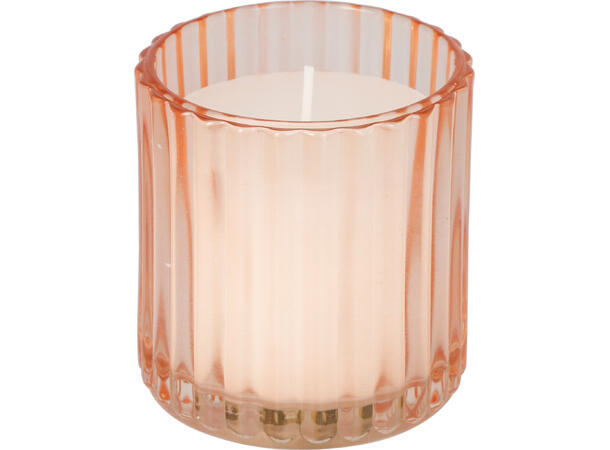Duftlys citronella glass 8,5x10cm Display:12stk Vekt:410gram 