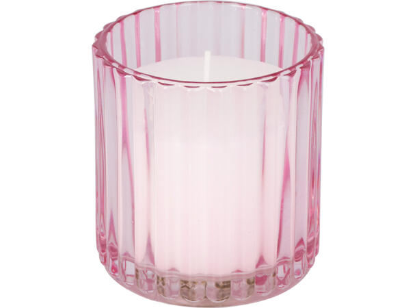 Duftlys citronella glass 8,5x10cm Display:12stk Vekt:410gram 