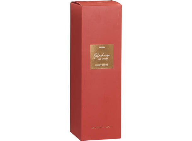 Duftolje glass 200ml m/pinner 6,3x11,5cm 3 Ass:Rose,Peony,Golden Birth 