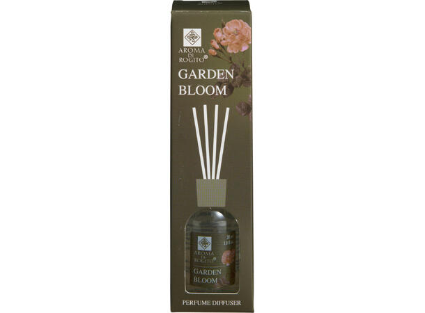 Duftolje luftfrisker 30ml 4 pinner 4ass Display 12stk Jasmin Bergamot Vår Hage 