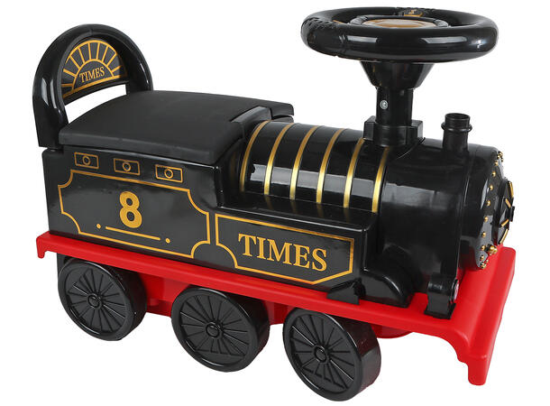 Elektrisk lokomotiv tog 50cm lys,musikk Bane dia: 220cm 16 deler 