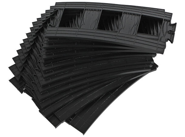 Elektrisk lokomotiv tog 50cm lys,musikk Bane dia: 220cm 16 deler 