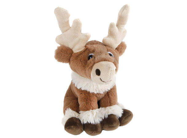 Elg lys brun plysj Take Me Home 23cm Forpk 6 stk 