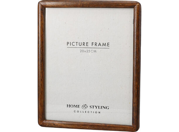 Fotoramme mørk mangotre 23x28cm Bilde: 20x25cm 