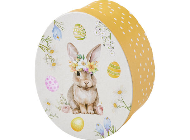Gaveeske oval egg påske 16cm 4ass Display 9stk 