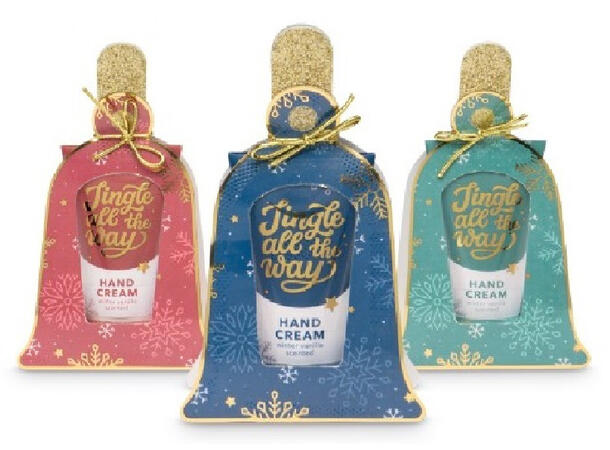 Gavesett Jul håndkrem 35ml 3stk 3ass Forpk 12stk Med neglefil 