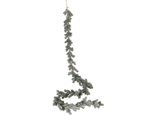 Girlander furu m/kongler 180cm 3ass 