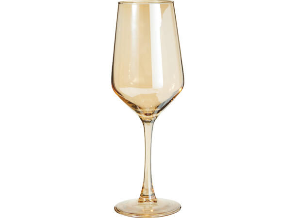 Glass vin m/gullkant 4dl 4stk 