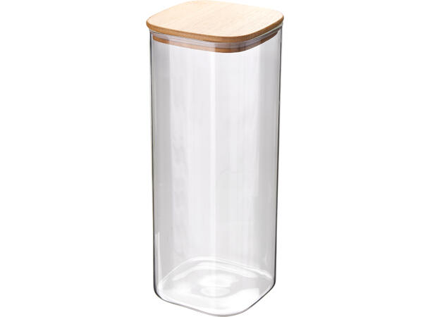 Glasskrukke m/lokk 3stk h:13cm 15cm 26cm 700ml, 1000ml og 1500ml 