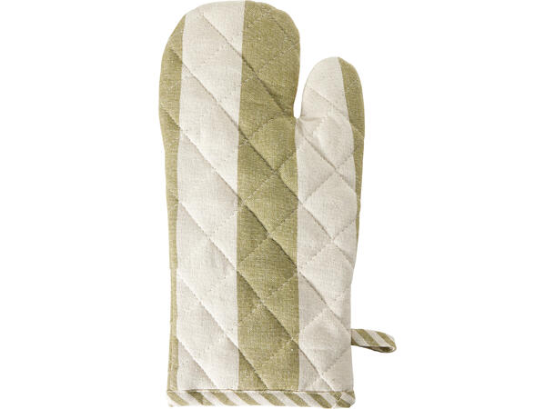 Grillvott stripet bomull 32x16cm 4ass Varmebeskyttelse 