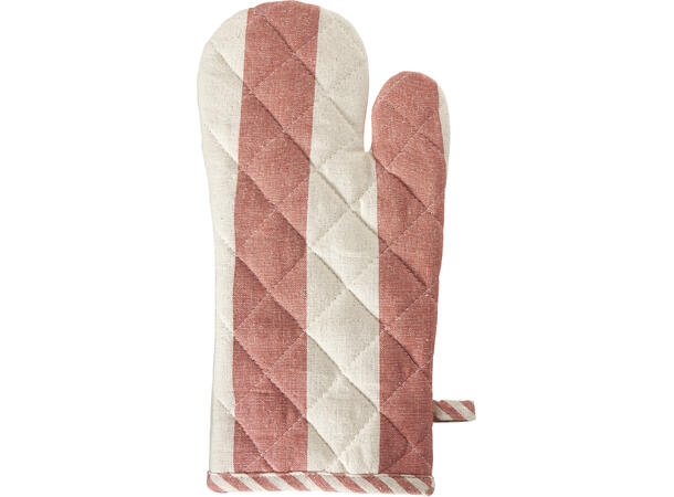 Grillvott stripet bomull 32x16cm 4ass Varmebeskyttelse 
