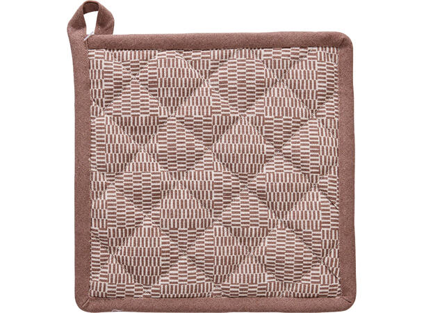 Gryteklut mønstret bomull 20x20cm 3ass 