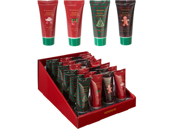 Håndkrem Jul 60ml 4ass Display 24stk 