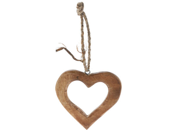 Juledekor henge mangotre og jute 3ass Display 36stk 