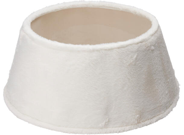 Juletrefotskjuler brunlig pels 55x23cm 