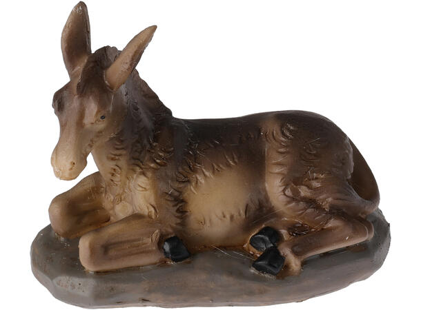 Krybbesett assorterte farger 6-19cm 10de Maria:13,5cm Josef:19cm Barn:6,5x5cm 