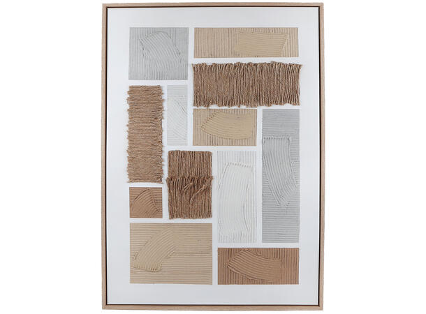 Lerretsbilde abstrakt håndmalt 60x90cm 