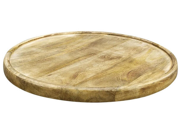 Lysfat natur mangotre 40x40x2,5cm 