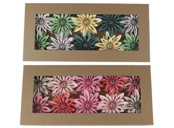 Lyslenke LED rosa/blå blomster 2ass Batteri 2xAA ikke inkl 