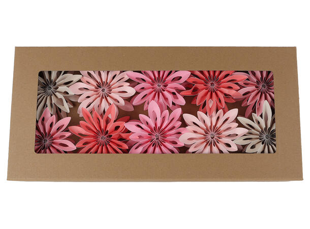 Lyslenke LED rosa/blå blomster 2ass Batteri:2xAA ikke inkludert 