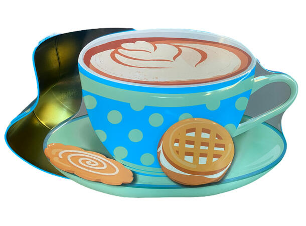 Metallboks Cappuccino 26x20x10cm 2ass 3000ml 