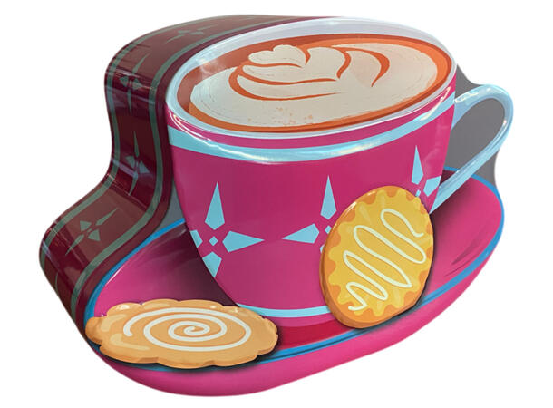 Metallboks Cappuccino 26x20x10cm 2ass 3000ml 