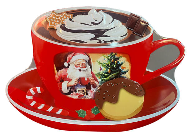 Metallboks Cappuccino Jul 26x20x10cm 3000ml 