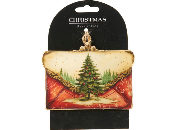 Metalldekor ass julefigurer 10cm 8ass Display 72stk 