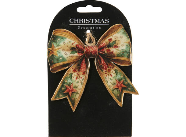 Metalldekor ass julefigurer 10cm 8ass Display 72stk 