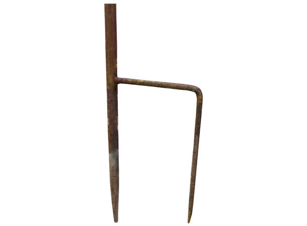 Nedbørsmåler traktor metall 27x11x126cm 