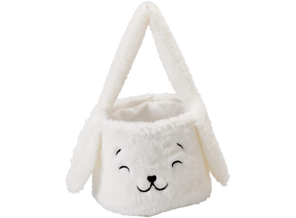 Oppbevaringskurv kanin 17x20x15cm 4ass Polyester 