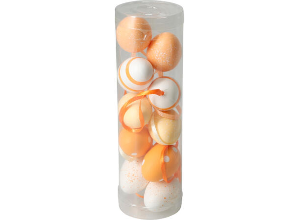 Påskeegg hengepynt 10stk Display 15stk 