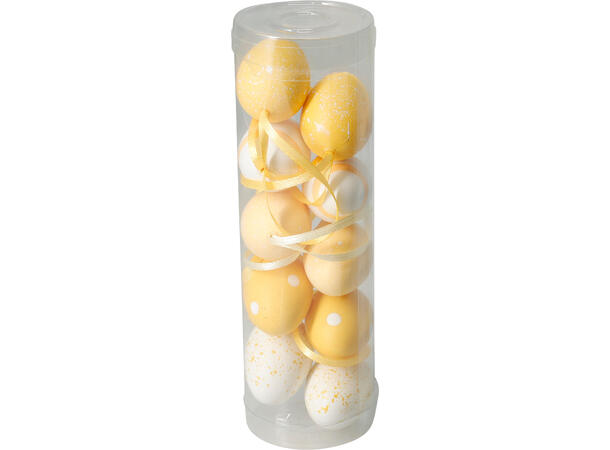 Påskeegg hengepynt 10stk Display 15stk 
