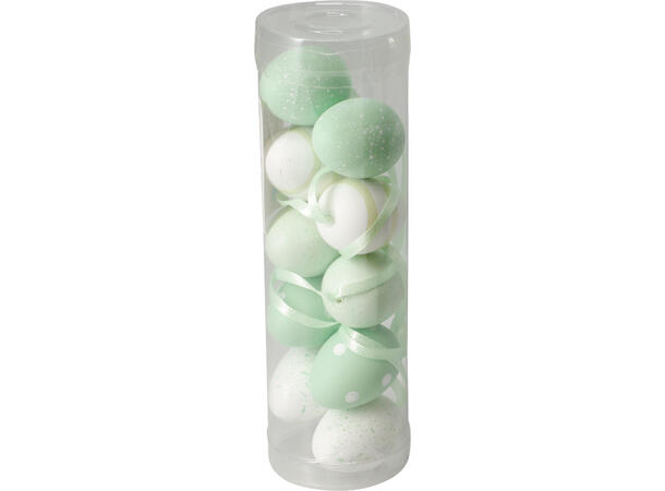 Påskeegg hengepynt 10stk Display 15stk 