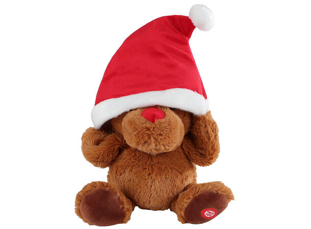 Reinsdyr brunt dansende m/musikk Forpk 4stk Take Me Home 