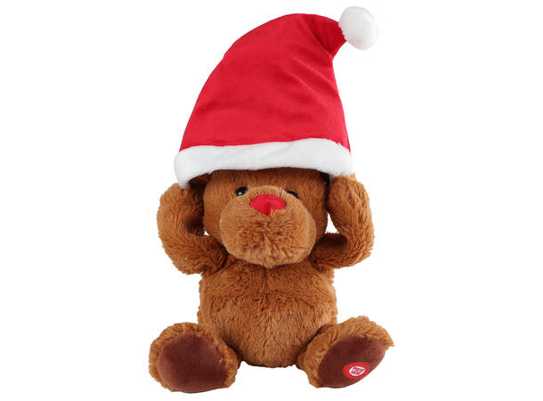 Reinsdyr brunt dansende m/musikk Forpk 4stk Take Me Home 