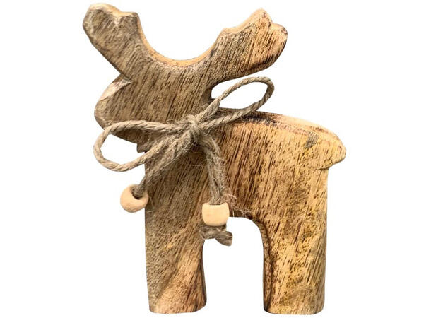 Reinsdyr stående tre 10x1,5x12cm Forpk 18stk 