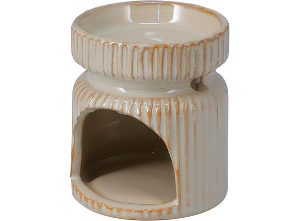 Røkelse brun keramikk 6,5x8cm 3ass Display 20 stk 