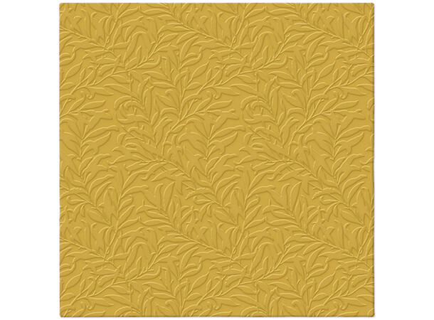 Serviett Inspiration Floral Gull Lunsjserviett 20 stk 3-lags 33x33cm 