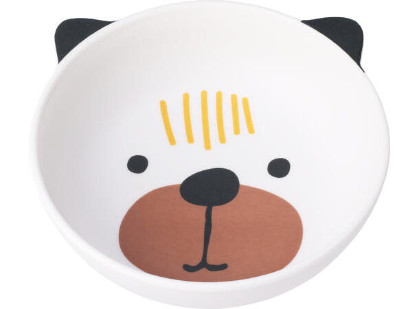 Skål melamine dyremotiv 15x4,5cm 2ass Vekt:120gram 