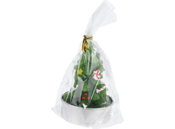 Telys julefigurer av voks h:6,5cm 3ass Display med 24stk 