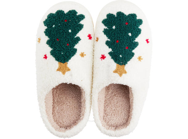 Tøfler 26x10x9cm str 36/37 og 40/41 3ass Polyester 