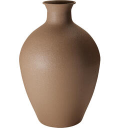 Vase metall brun 46cm Forpk 2stk