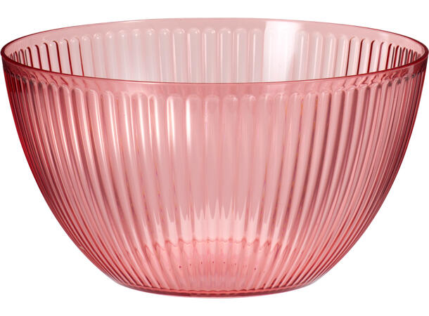 Bolle stripet 25x13cm 4ass 4 liter PP materiale 