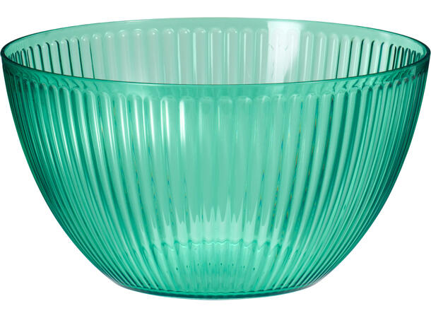 Bolle stripet 25x13cm 4ass 4 liter PP materiale 