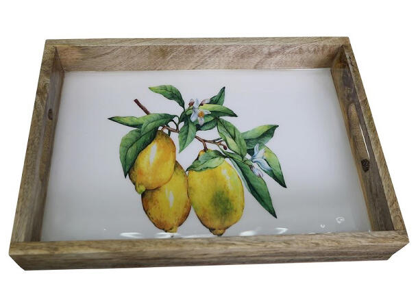 Brett m/sitron mangotre 30x20x4cm 