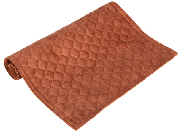 Brikke bikube velur kanel 33x45cm 